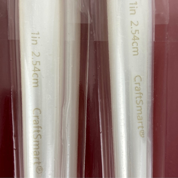 Craftsmart Jumbo Paint Brush Set of 12 NEW in package All Purpose Taklon Brushes - Picture 8 of 9